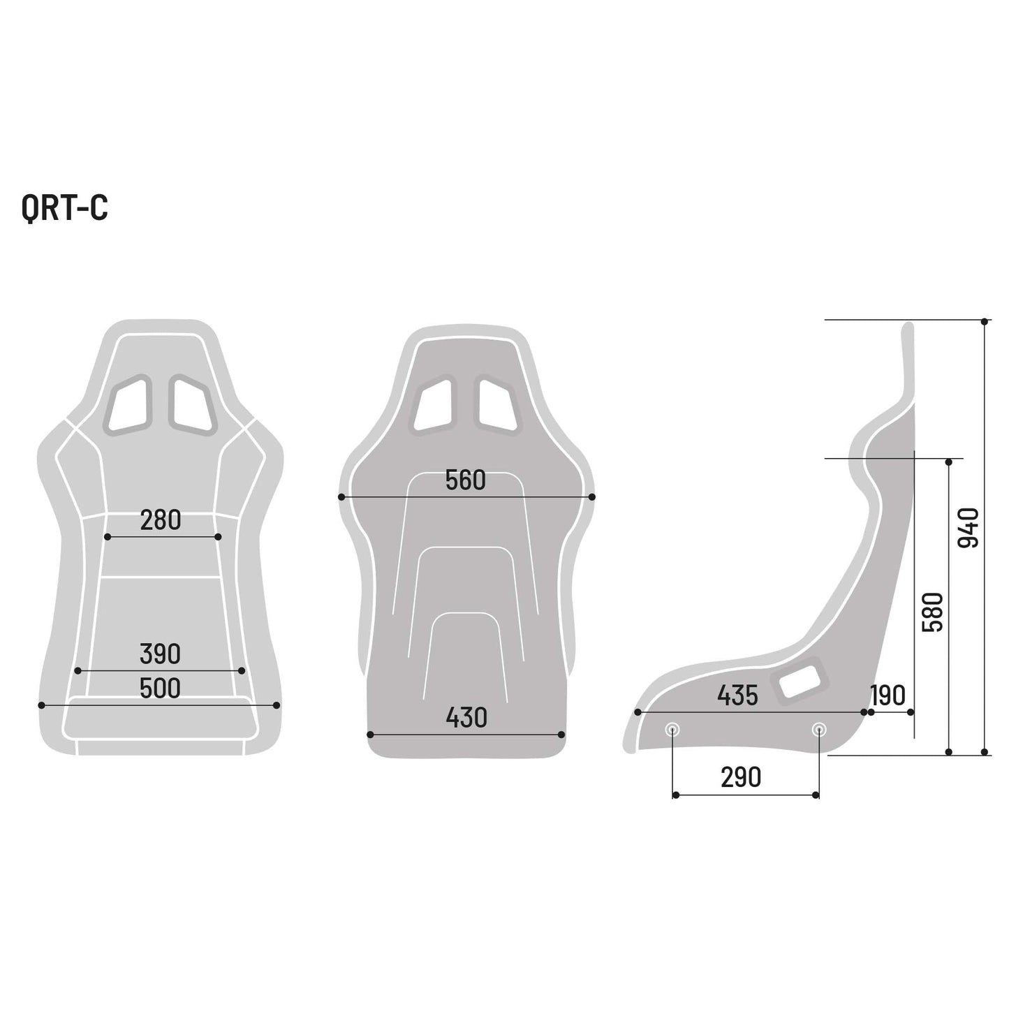 Sparco QRT-C X Off Road Racing Seat