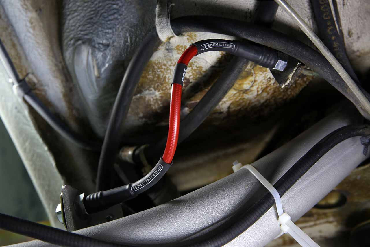 RENN-LINES - STAINLESS STEEL DOT APPROVED BRAKE LINES 991/981/718 Front or Rear