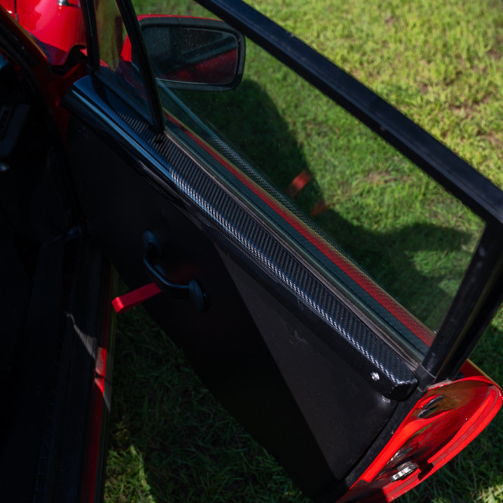 Rennline Carbon Fiber Front Garnish Rails for Porsche G-Body 911 – Lightweight Exterior Trim – I137