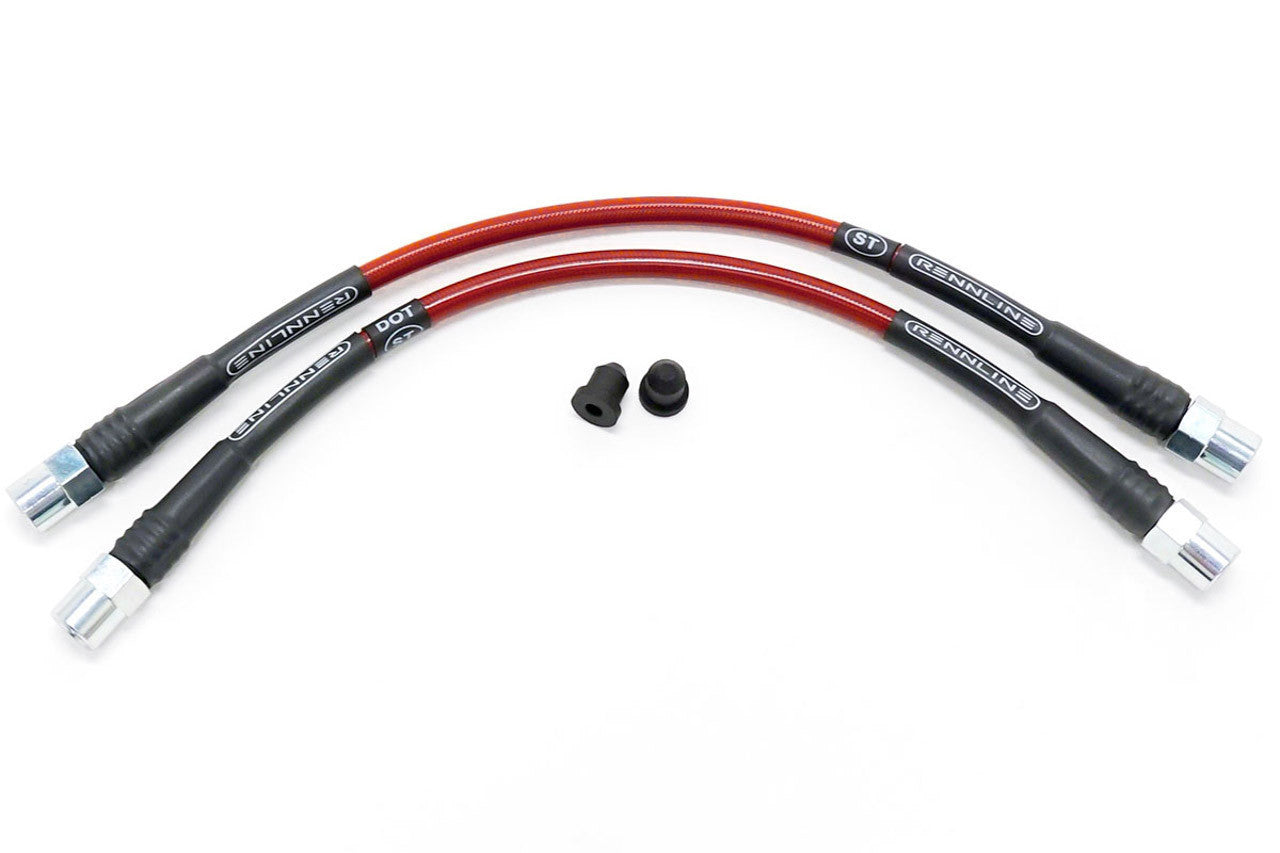 RENN-LINES - STAINLESS STEEL DOT COMPLIANT BRAKE LINES 996/997/986/987 - Front or Rear