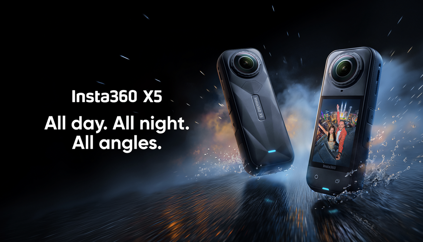 Insta360 X5 with Enzuca's Race Car package