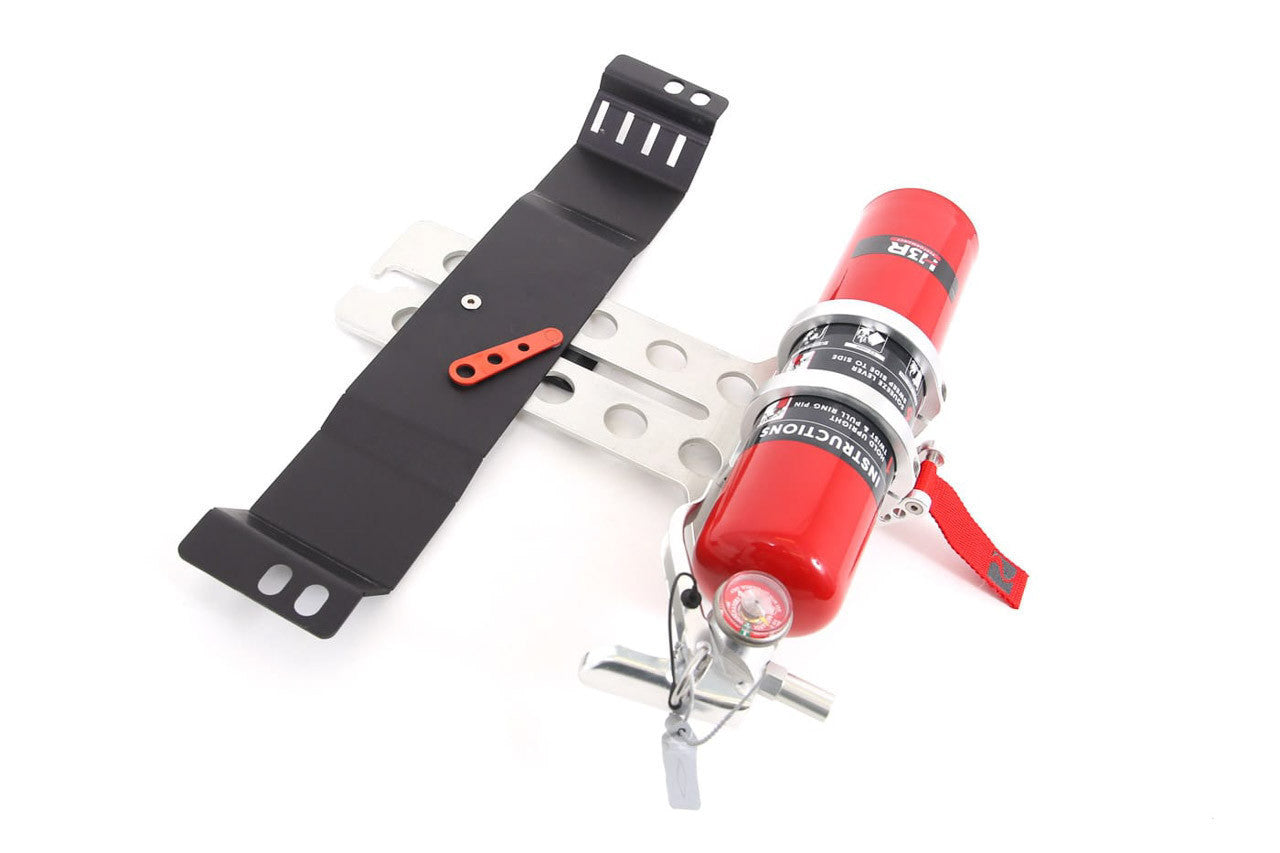 Rennline Fire Extinguisher Mount - Porsche - EZ Adjust - SKU# FE13.28