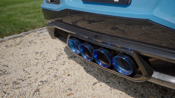 Chevrolet Corvette C8 ZR1X Titanium Quad Tips