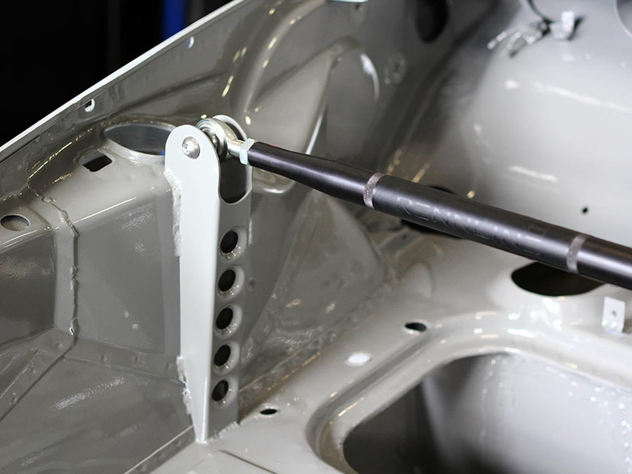 Rennline Billet Strut Tower Brace - 2 Point - Porsche - SKU# SB160.90