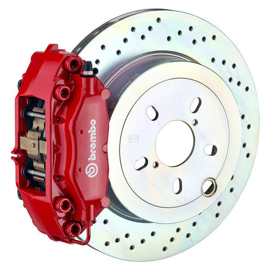 Representative image — Brembo GT brake system that uses the 309x28 Drilled replacement disc