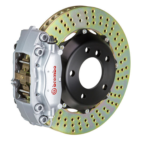 Brembo GT|A rear brake kit for Porsche 993 – c caliper 4 piston 2 piece 320mm drilled silver
