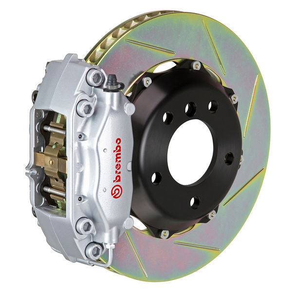 Brembo GT|A rear brake kit for BMW E36/7/E36/8 – c caliper 4 piston 2 piece 320mm slotted Type 1 silver