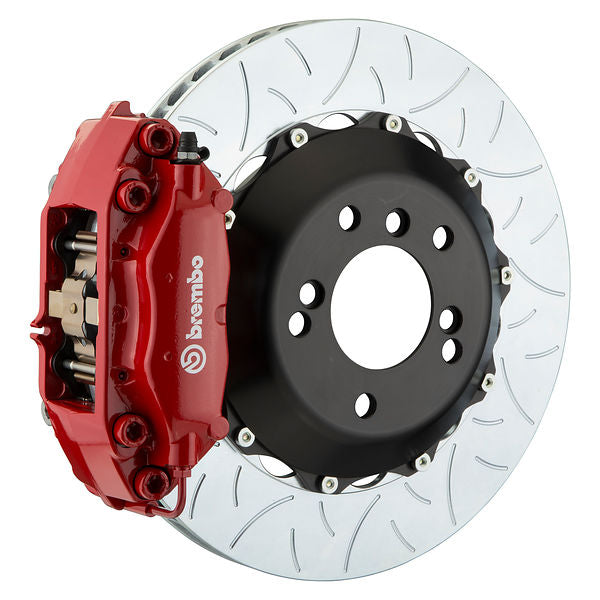 Brembo GT|A rear brake kit for BMW E85/E86 – c caliper 4 piston 2 piece 345mm slotted Type 3 red