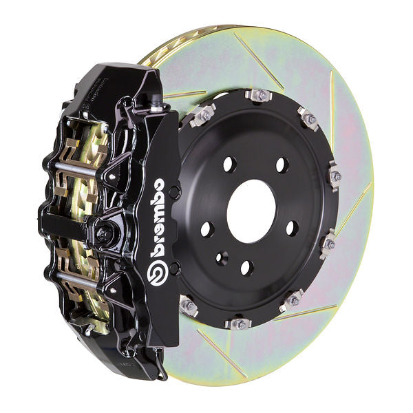 Brembo GT|M front brake kit for BMW E65/E66 – g caliper 8 piston 2 piece 380mm slotted Type 1 black