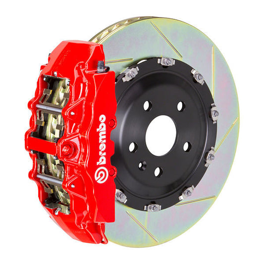 Brembo GT|M front brake kit for BMW E65/E66 – g caliper 8 piston 2 piece 380mm slotted Type 1 red