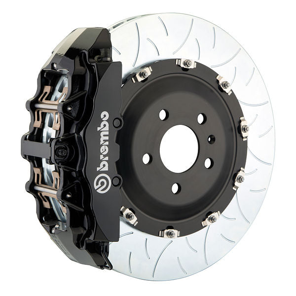 Brembo GT|M front brake kit for BMW E39 – g caliper 8 piston 2 piece 380mm slotted Type 3 black