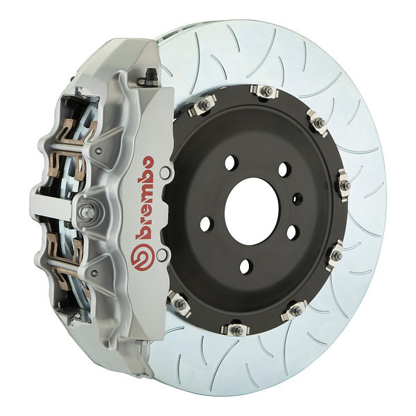 Brembo GT|M front brake kit for BMW E65/E66 – g caliper 8 piston 2 piece 380mm slotted Type 3 silver