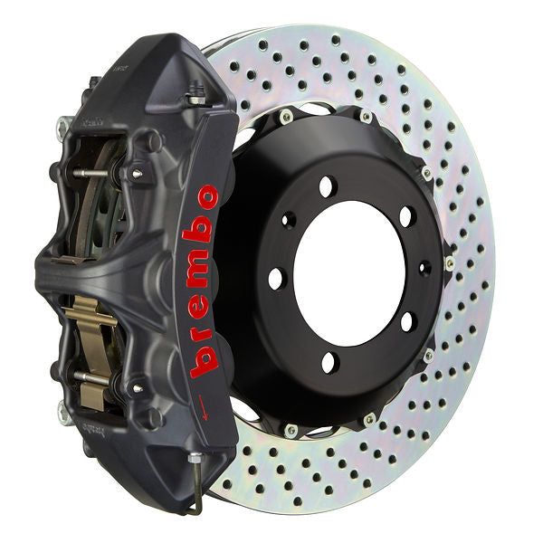 Brembo GT|S front brake kit for Porsche 993 – m caliper 6 piston 2 piece 355 380mm drilled gt s
