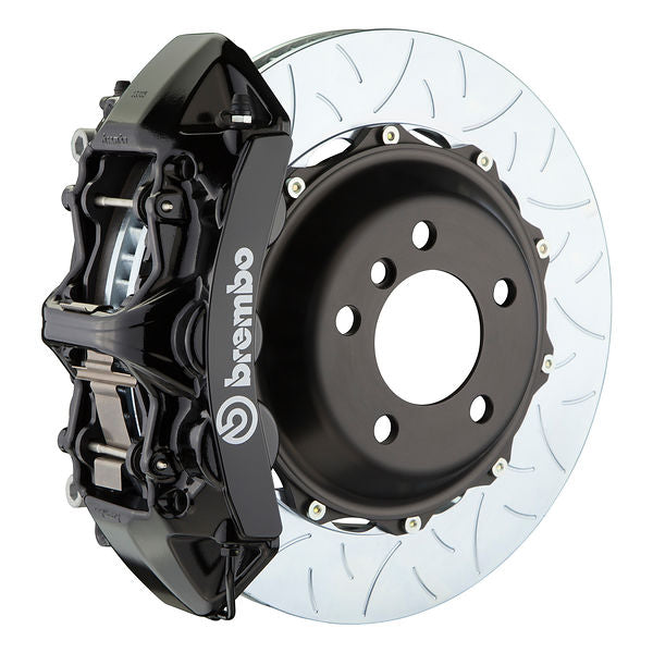 Brembo GT|M front brake kit for Porsche 981/718/991 – m caliper 6 piston 2 piece 355 380mm slotted Type 3 black