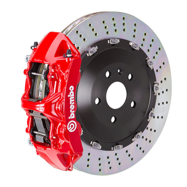 Brembo GT|M front brake kit for BMW E70/F85/E71/F86 – n caliper 6 piston 2 piece 405mm drilled red