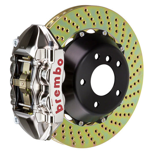 Brembo GT|R rear brake kit for Porsche 991/992 – p caliper 4 piston 2 piece 345 365 380mm drilled gt r