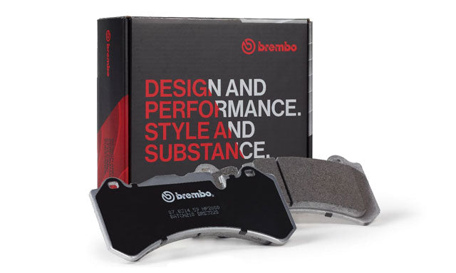 Brembo brake pads with Brembo packaging - representative image, not the actual product