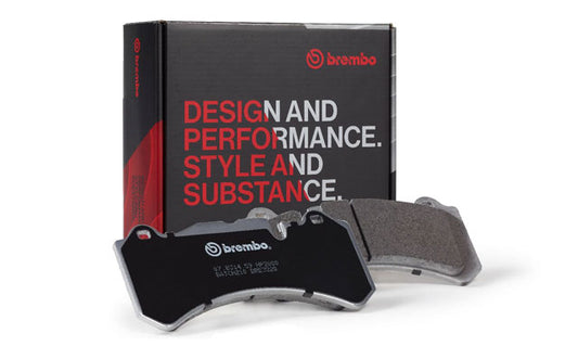Brembo brake pads with Brembo packaging - representative image, not the actual product