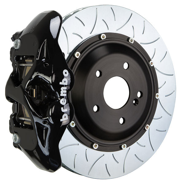 Brembo GT|BM rear brake kit for BMW E90/E92/E93 – s caliper 4 piston 2 piece 345 380mm slotted Type 3 black