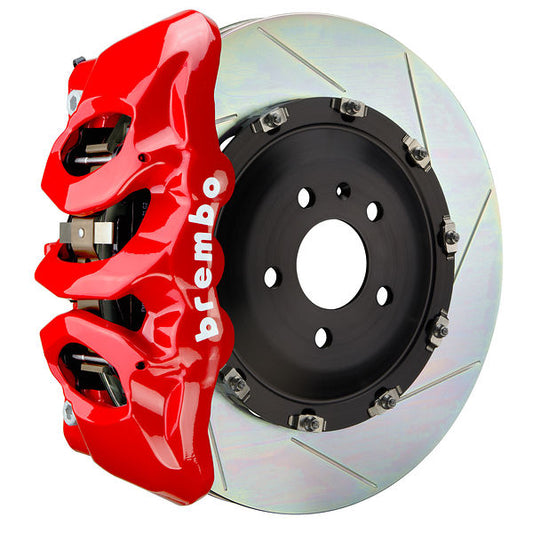 Brembo GT|BM front brake kit for BMW G29 – t caliper 6 piston 2 piece 365 380mm slotted Type 1 red