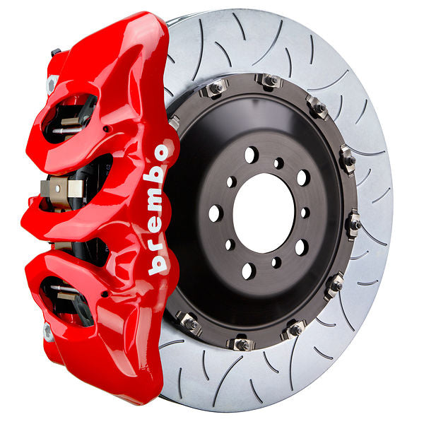 Brembo GT|BM front brake kit for BMW G30 – t caliper 6 piston 2 piece 405mm slotted Type 3 red