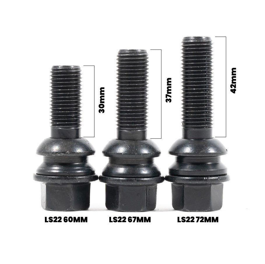 RENNLINE OE+ LUG BOLTS R14 SEAT 996/997/991/986/987 981/718/Cayenne/Panamera/Macan