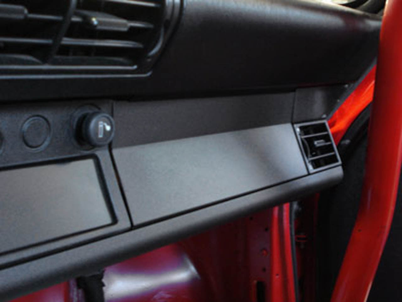 Rennline Lower Dash Delete Cover - Porsche - SKU# DA70