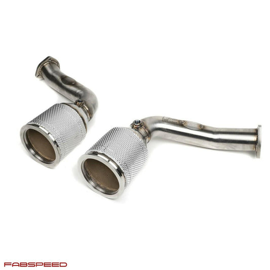 Fabspeed Audi RS6 / RS7 (C8) Sport Cat Downpipes (2019+)