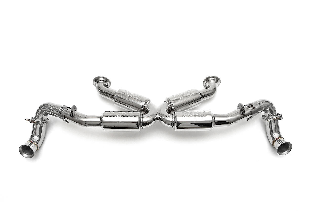 Fabspeed Audi R8 V8 Supersport X-Pipe Exhaust System (2007-2012)