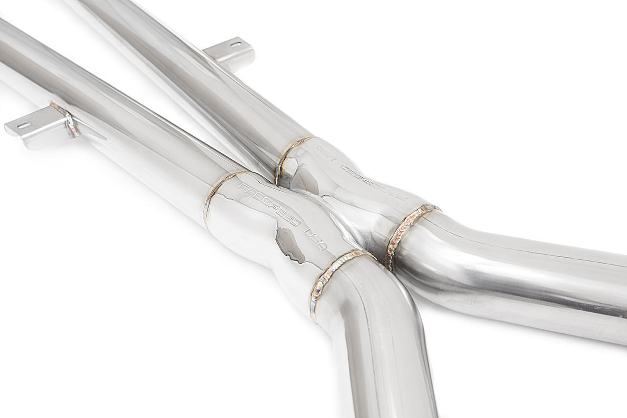 Fabspeed Bentley Continental GT/ GTC/ GT SPEED Resonator delete X-Pipe (2003-2018)