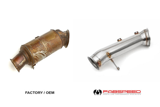 Fabspeed BMW 335i & 435i (F30/F32) link comp. Downpipe