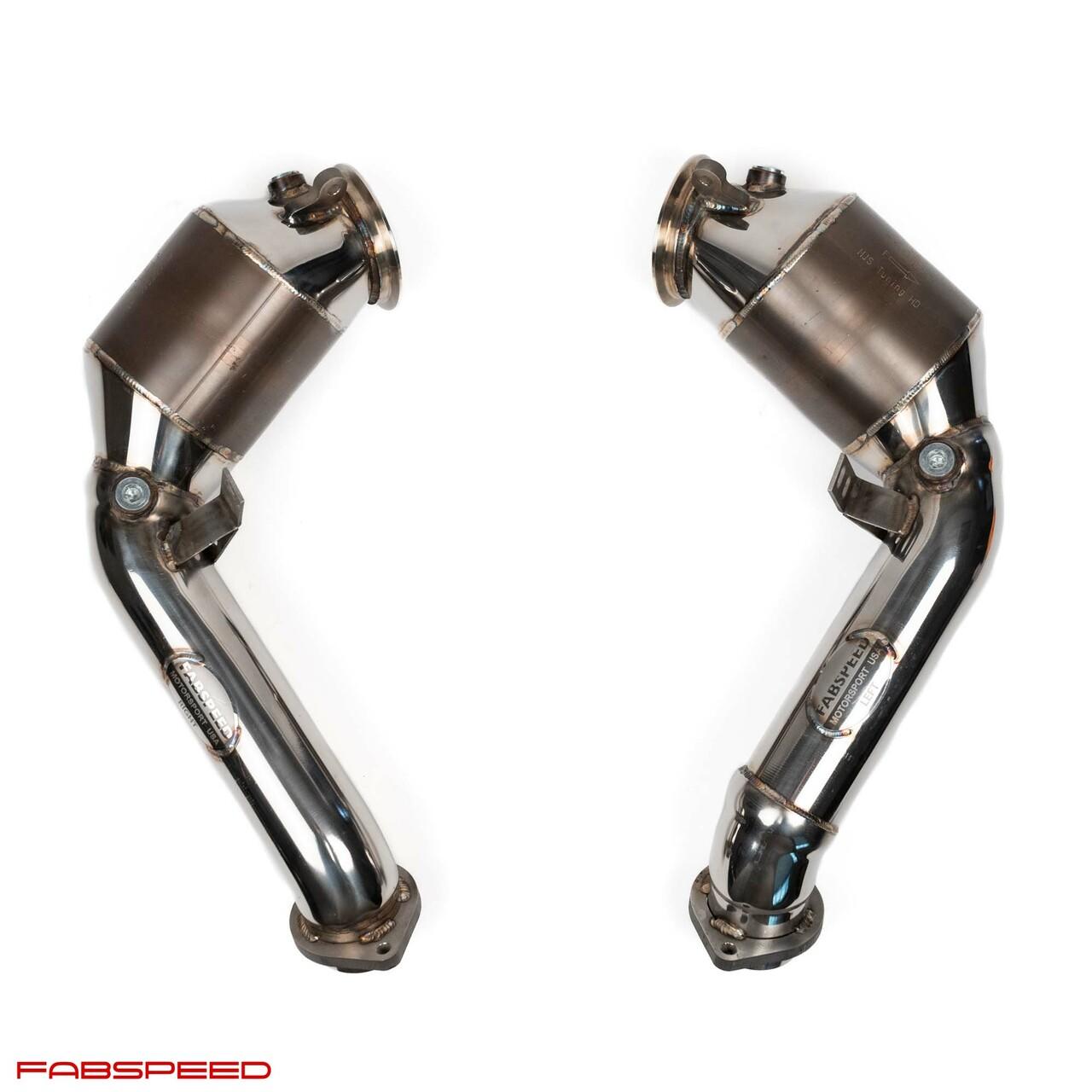 Fabspeed BMW X6M E71 Sport Cat Downpipes (2008-2014)