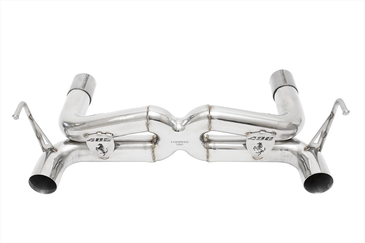 Fabspeed Ferrari 488 Supersport X-Pipe Exhaust System