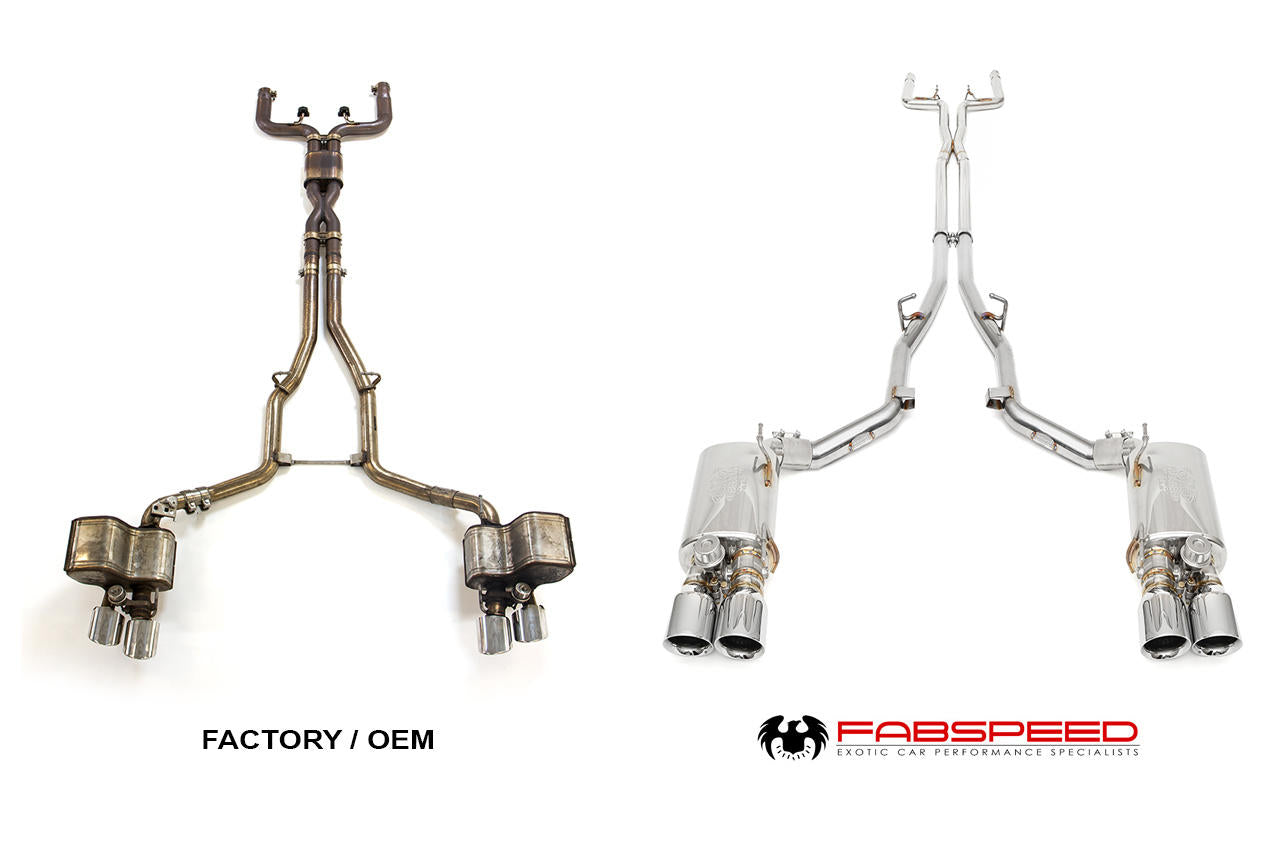 Fabspeed Maserati Ghibli Valvetronic Catback Exhaust System (2013+)