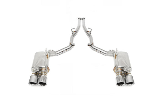 Fabspeed Maserati Ghibli Valvetronic Rear Mufflers (2013+)