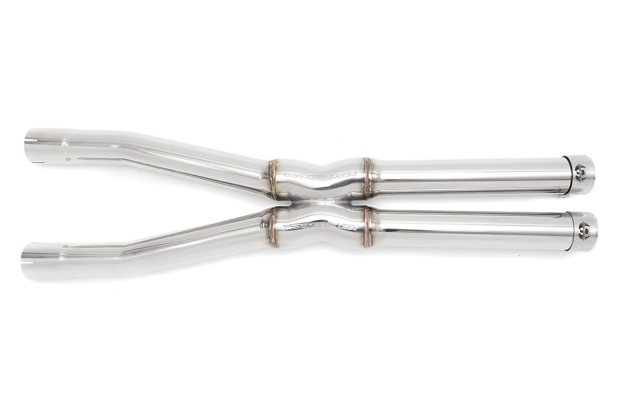 Fabspeed Maserati GT Coupe/Spyder/Gransport Resonator Bypass X-Pipe (2002-2007)