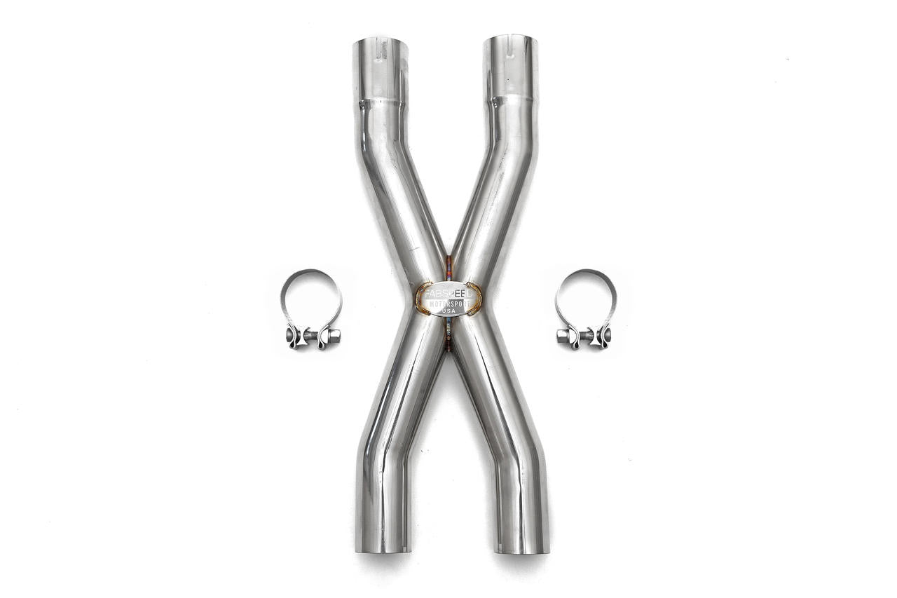Fabspeed Maserati Quattroporte Resonator Bypass X-Pipe (2004-2012)