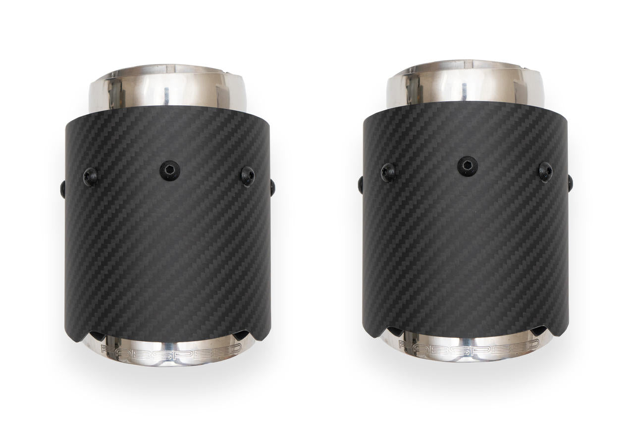 Fabspeed McLaren 570S / 570GT / 540C Deluxe Bolt-On Dual Carbon Fiber Tips