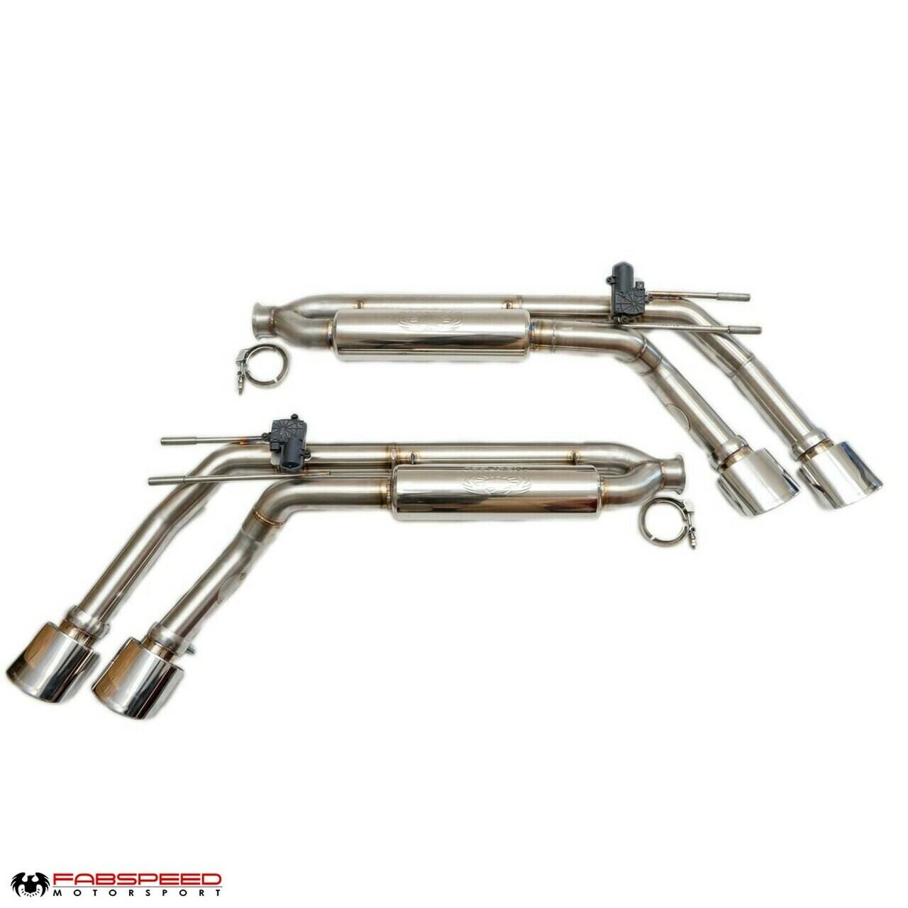 Fabspeed Mercedes-Benz  G-Wagen G63 AMG Valvetronic Exhaust System with Quad Tips (2019+)