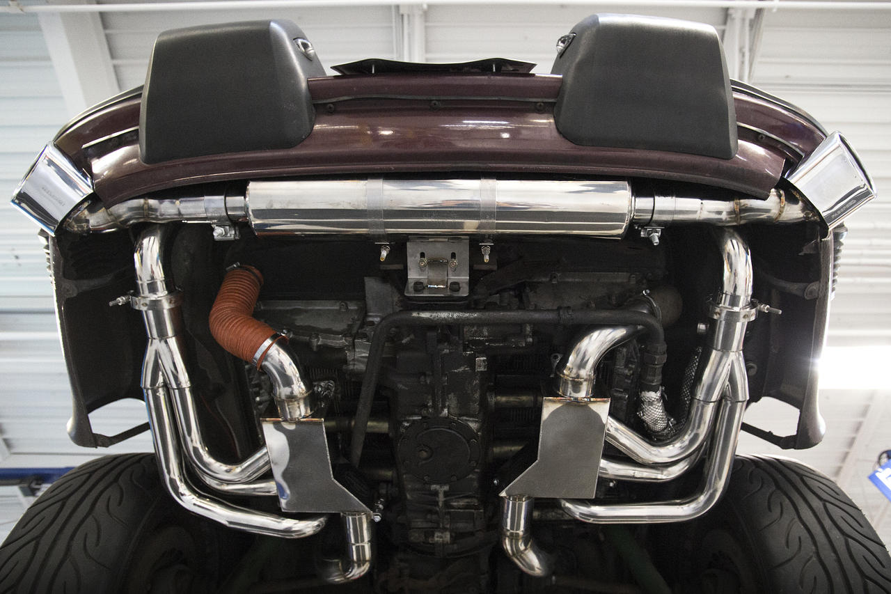 Fabspeed Porsche 911 Carrera RSR Header Muffler Kit (1976-1989)