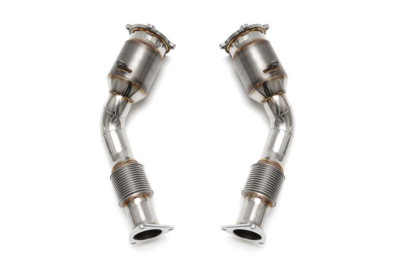 Fabspeed Porsche 957 Turbo / Turbo S Primary Sport Catalytic Converters (2008-2010)