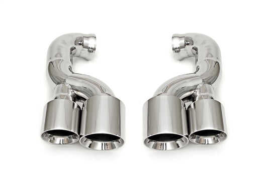 Fabspeed Porsche 957 V6 Deluxe Quad Style Tips (2008-2010)