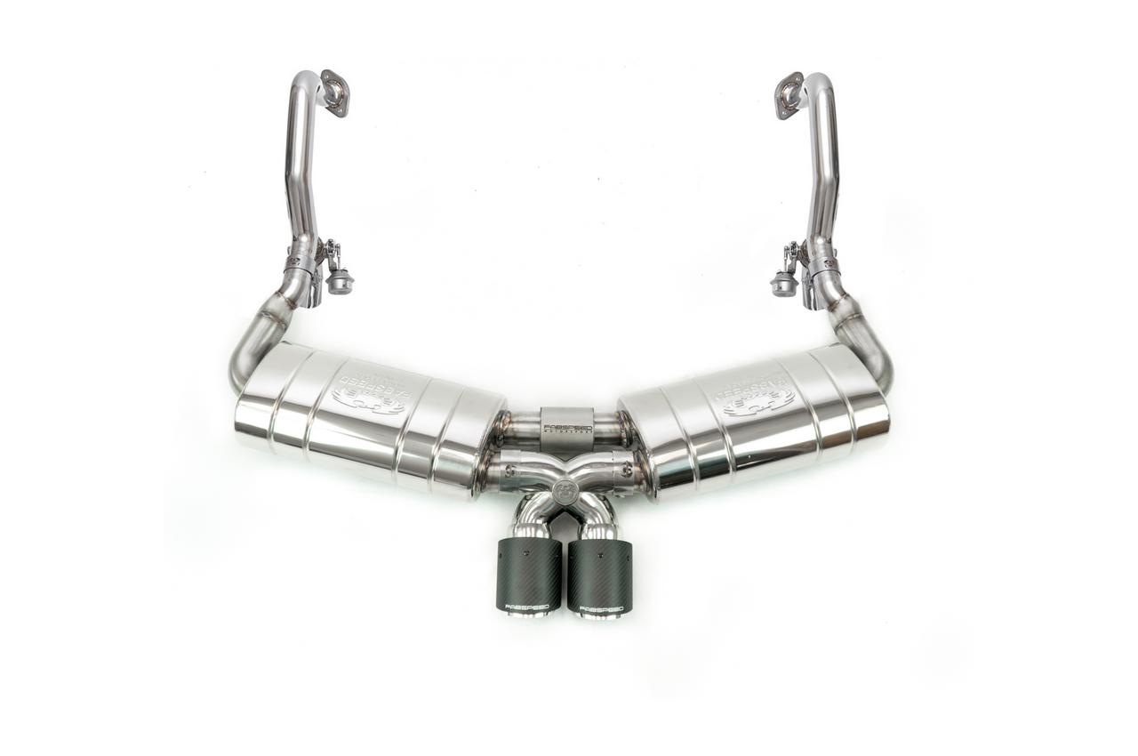 Fabspeed Porsche 981 Boxster/Cayman TrackTec Valved Bypass Exhaust System