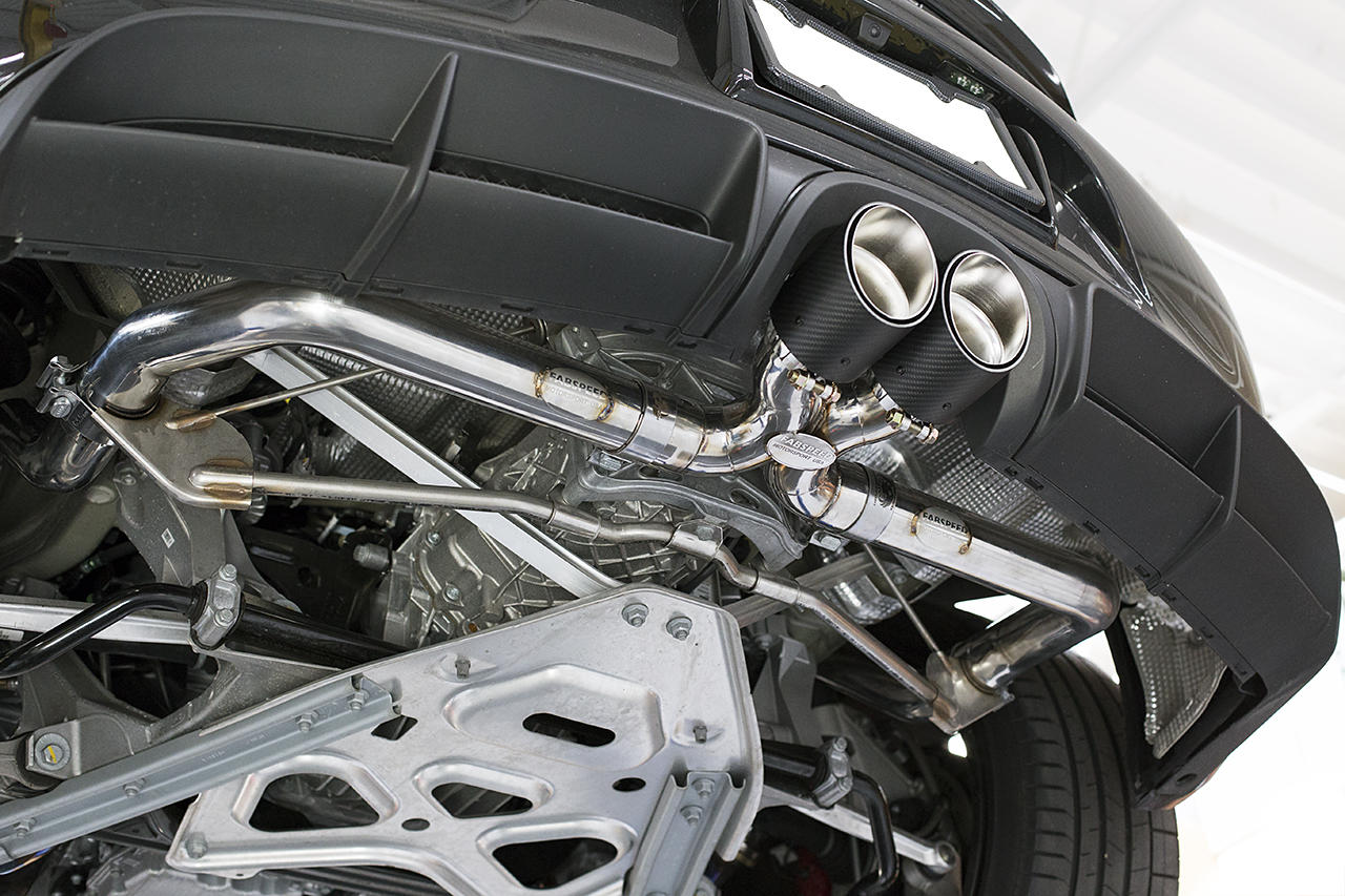 Fabspeed Porsche 981 Cayman GT4 Lightweight Competition Exhaust System