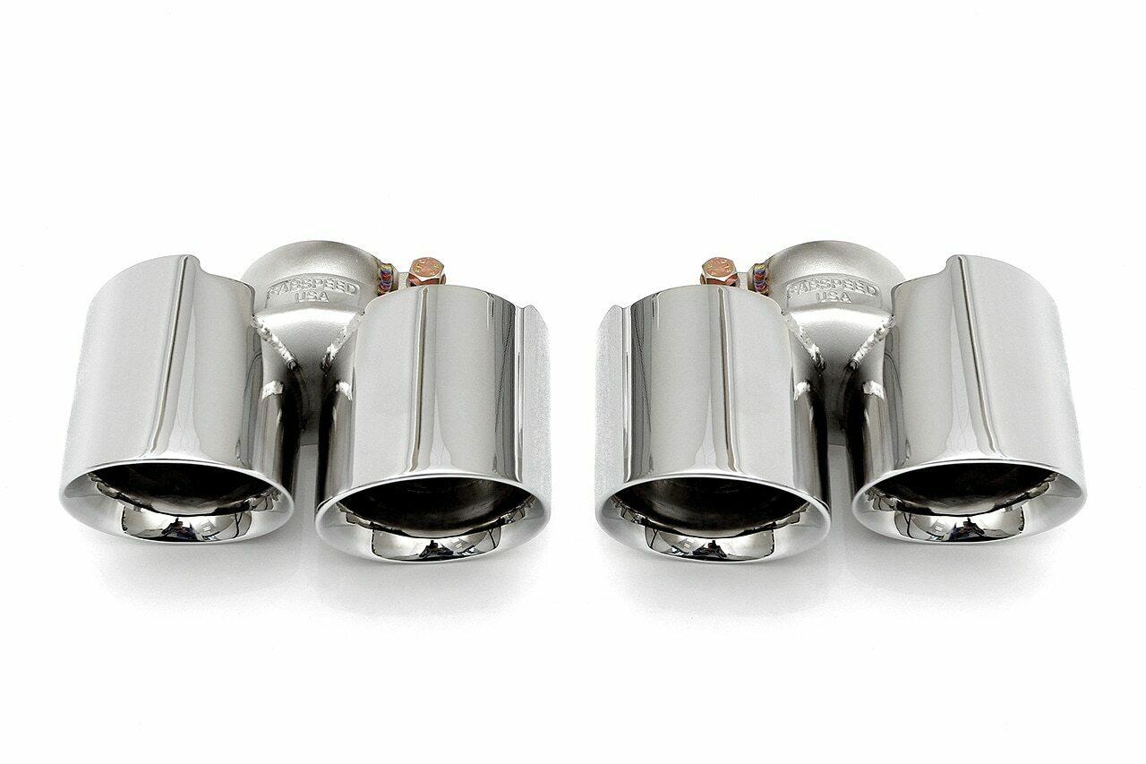 Fabspeed Porsche 991 Carrera Deluxe Quad-Style Tips (NON-S / NON-PSE) (2012-2016)