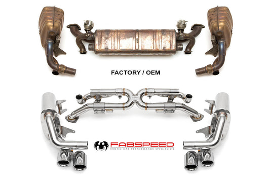 Fabspeed Porsche 991 Carrera Valvetronic Exhaust System