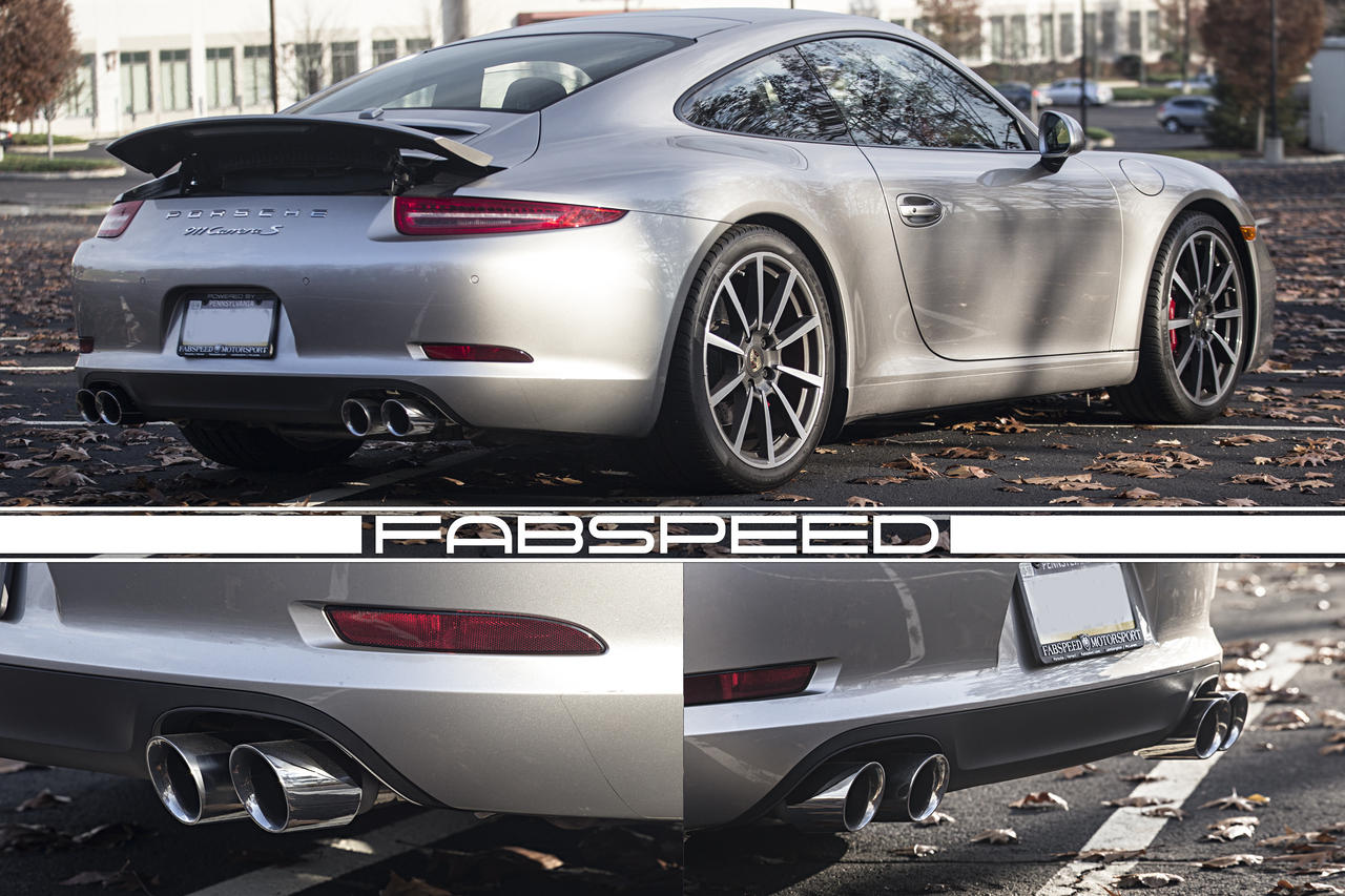 Fabspeed Porsche 991 Carrera Valvetronic Performance Package (2012-2016)