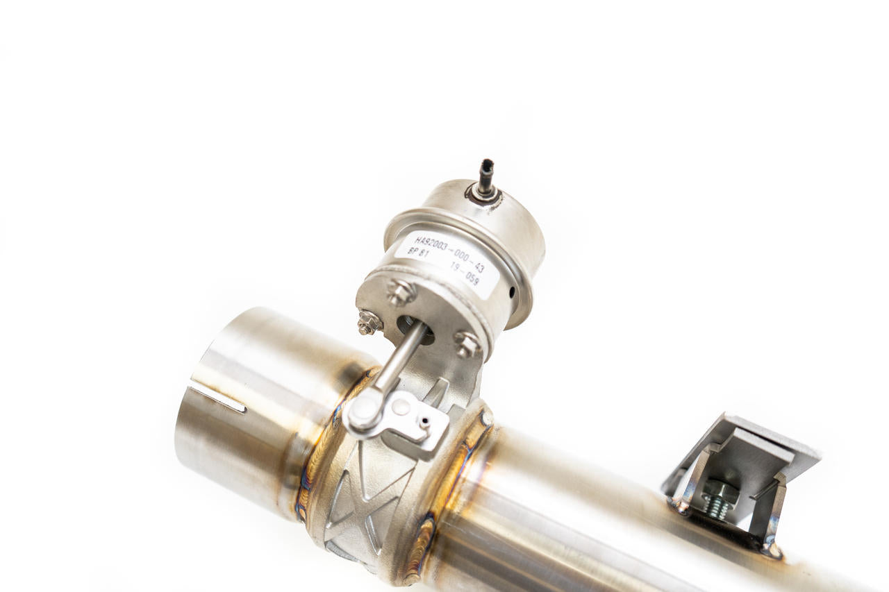 Fabspeed Porsche 991.2 Carrera Valvetronic Center Muffler Bypass X-Pipe (PSE Only)