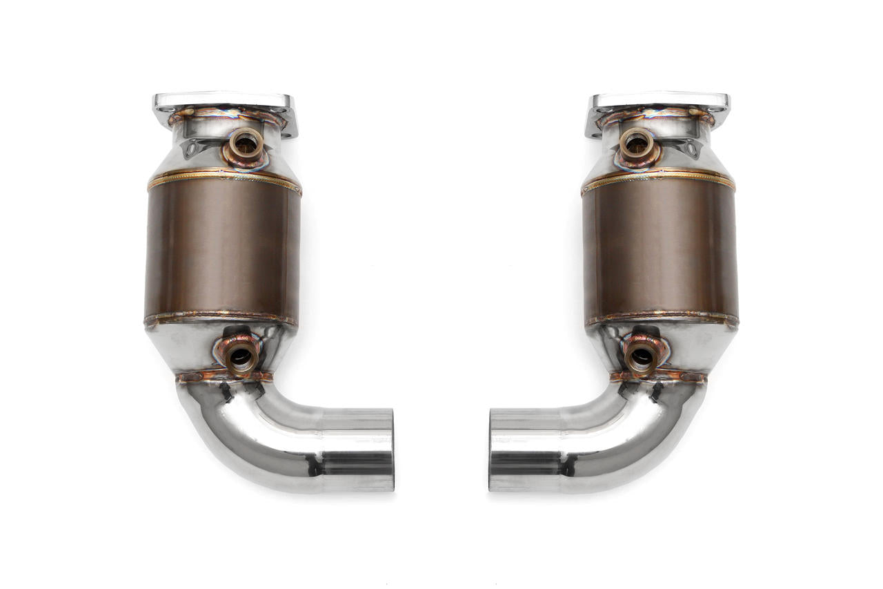 Fabspeed Porsche 991.2 Turbo / Turbo S  Sport Catalytic Converters (2017+)