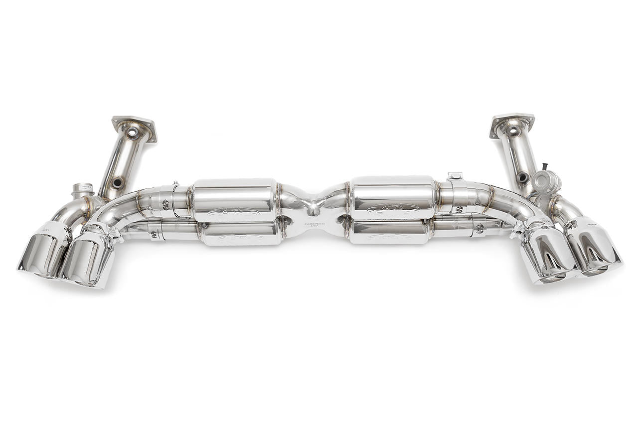 Fabspeed Porsche 991.2 Twin Turbo / Turbo S Valvetronic Supersport X-Pipe Exhaust System (2017-2020)